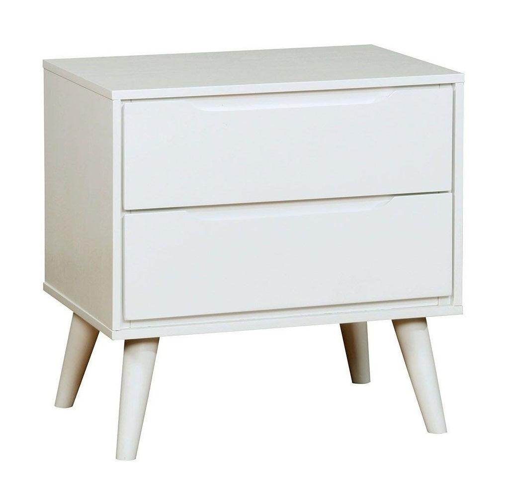 Liesel Mid-Century Wood Nightstand