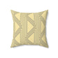 Spun Polyester Square Designer Accent Pillow - Revel Sofa 