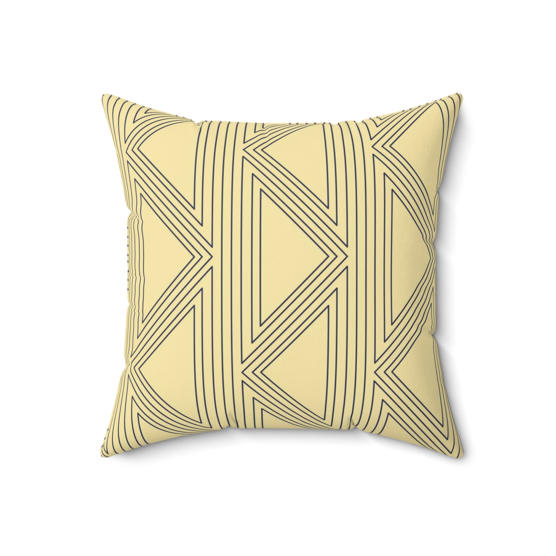 Spun Polyester Square Designer Accent Pillow - Revel Sofa 
