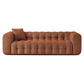Eden Modern Boucle Bubble Sofa 90"
