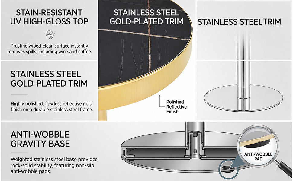 Cosima Round Bistro Table