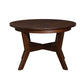 Round Wood MDF Accent Table 32"