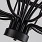 Daxton Black Iron 33-Light Chandelier 47 inch