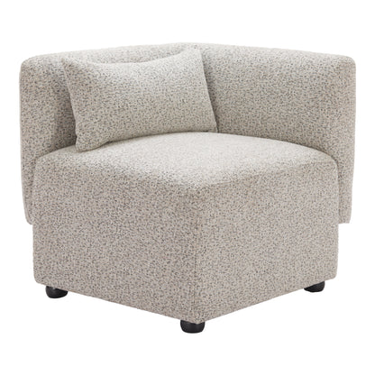 Simu Dune Greige Corner Chair