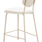 Zeal Light Gray & Beige Counter Stool (Set of 4)