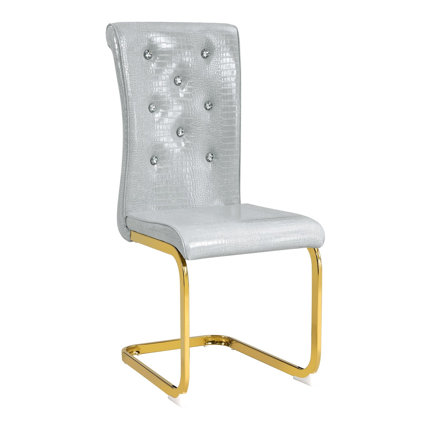 Kinsey Gray, Gold Legs, Set of 4