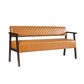 Belden Diamond-Quilted Faux Leather Bench