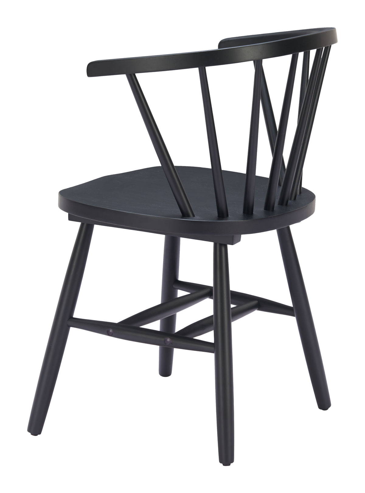 Stenger Dining Chair (Set of 2) in Black