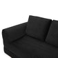 Dunbar Corduroy Folding Sofa Bed Black