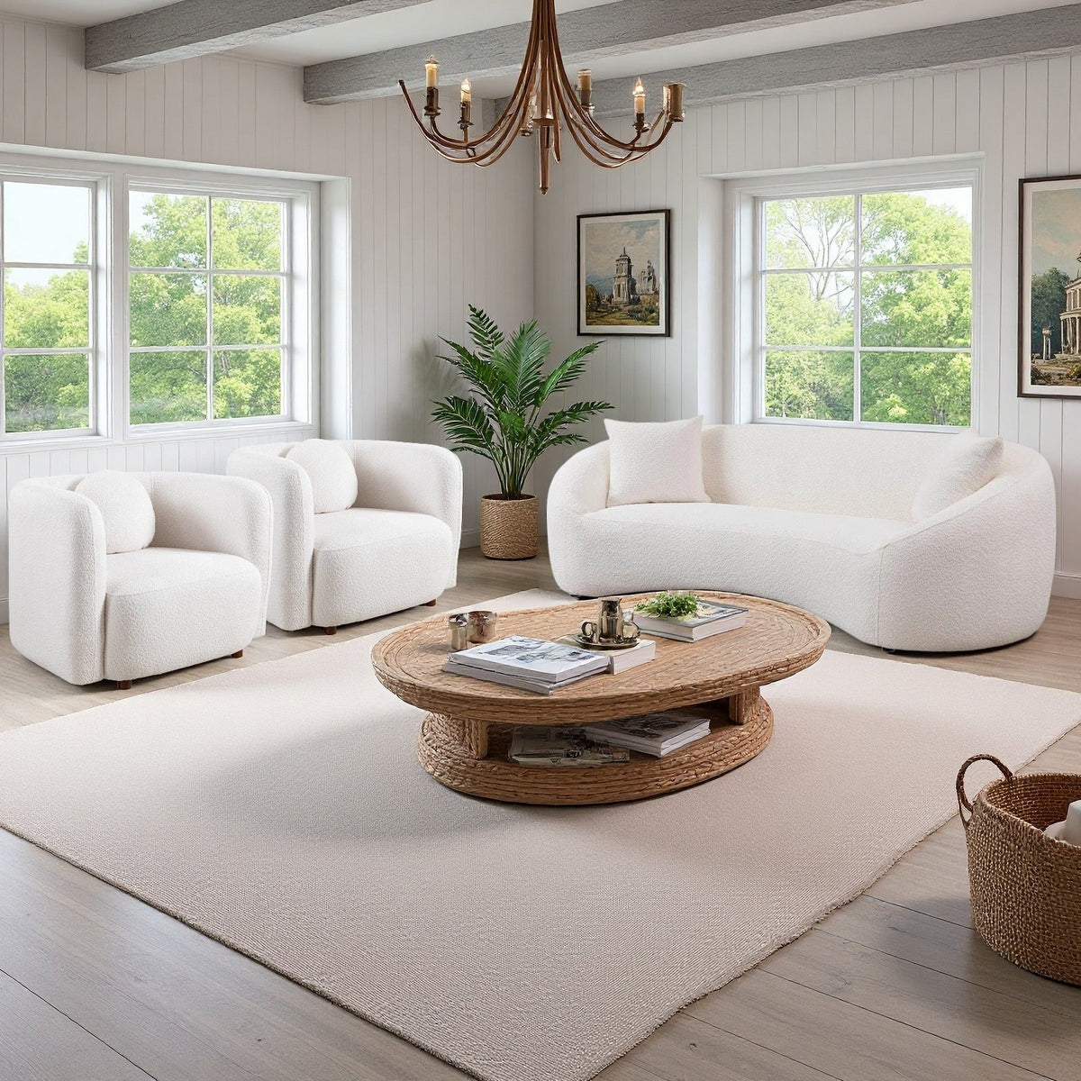 Lysander Curved Sofa