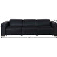 110" Top Grain Leather Power Reclining Sofa with USB Ports (3 Colors)