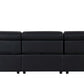 110" Top Grain Leather Power Reclining Sofa with USB Ports (3 Colors)