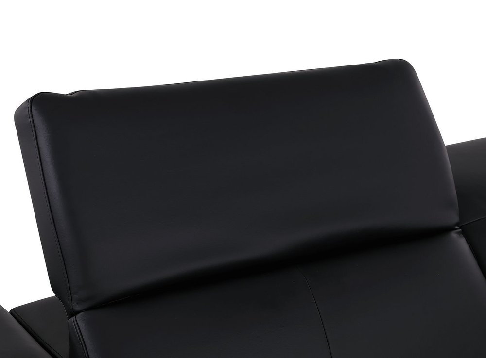 110" Top Grain Leather Power Reclining Sofa with USB Ports (3 Colors)