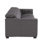 110" Top Grain Leather Power Reclining Sofa with USB Ports (3 Colors)