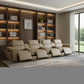 170" Top Grain Leather Power Reclining USB Sofa with Storage Arms (3 Colors)