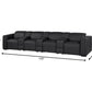170" Top Grain Leather Power Reclining USB Sofa with Storage Arms (3 Colors)
