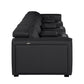 170" Top Grain Leather Power Reclining USB Sofa with Storage Arms (3 Colors)