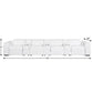 170" Top Grain Leather Power Reclining USB Sofa with Storage Arms (3 Colors)