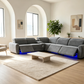Anselm Power Reclining Sectional