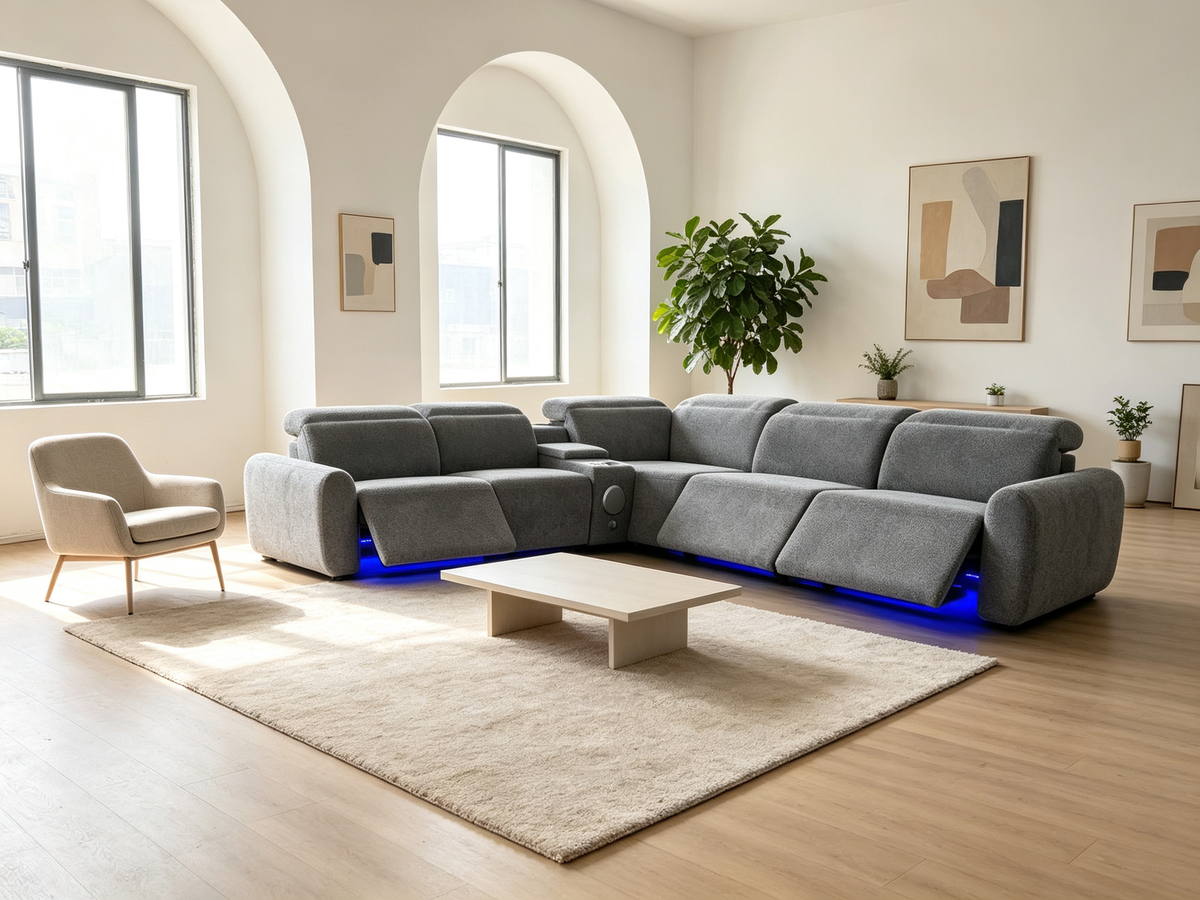 Anselm Power Reclining Sectional