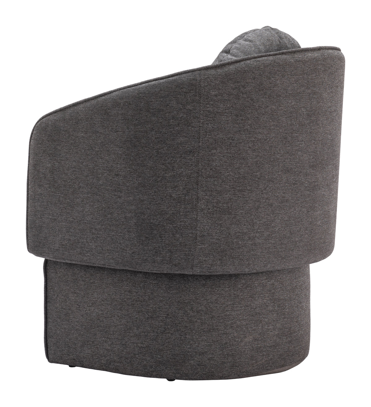 Olya Truffle Gray Accent Chair