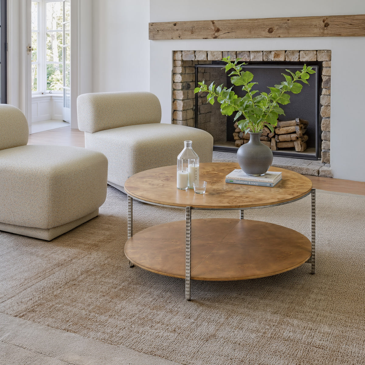 Adna Brown Coffee Table