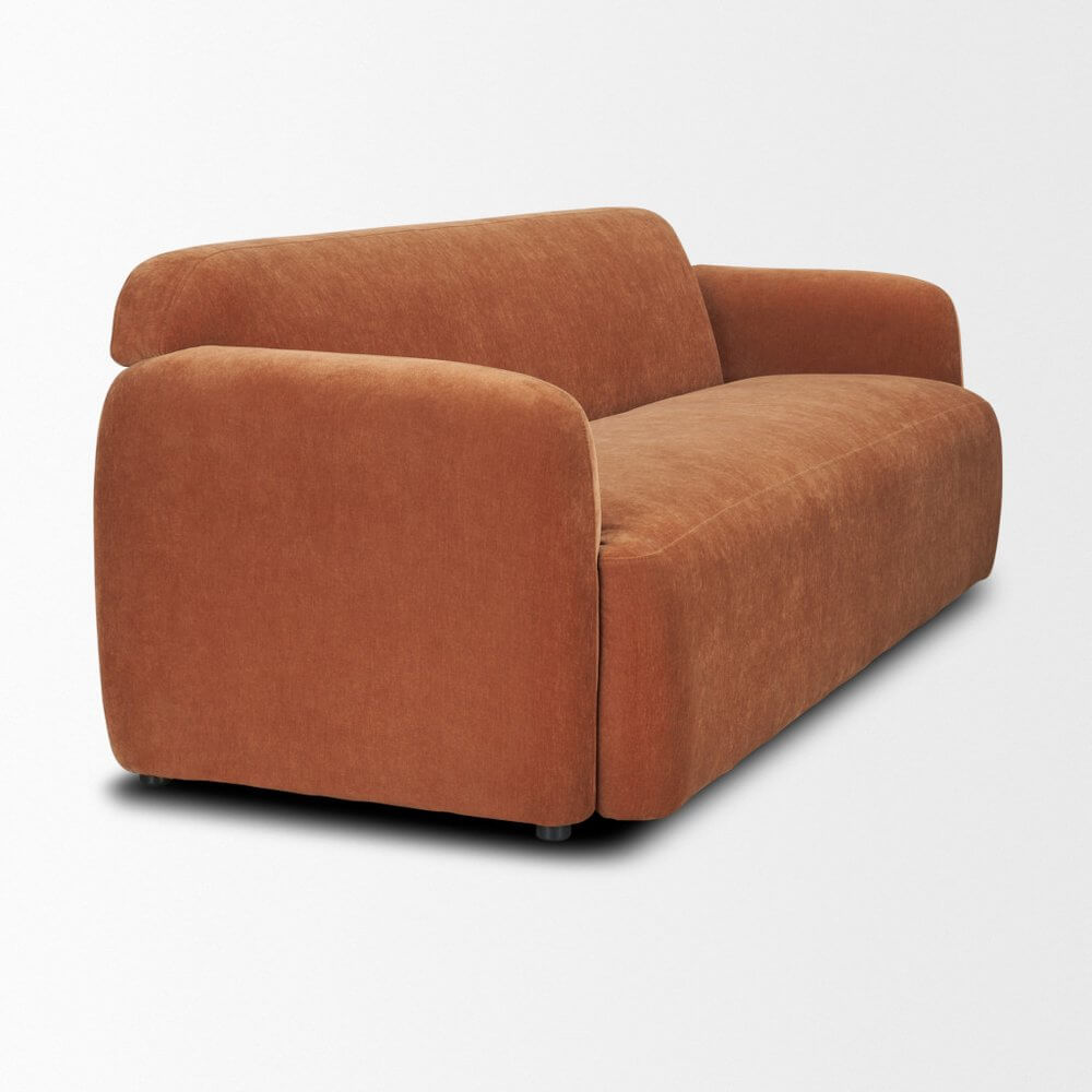 Sable Rust Chenille Sofa