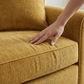 Irlanda Classic Sofa – 92" Rolled-Arm Made-in-USA Sofa - Yellow Hepburn Chai Tea Fabric (7)