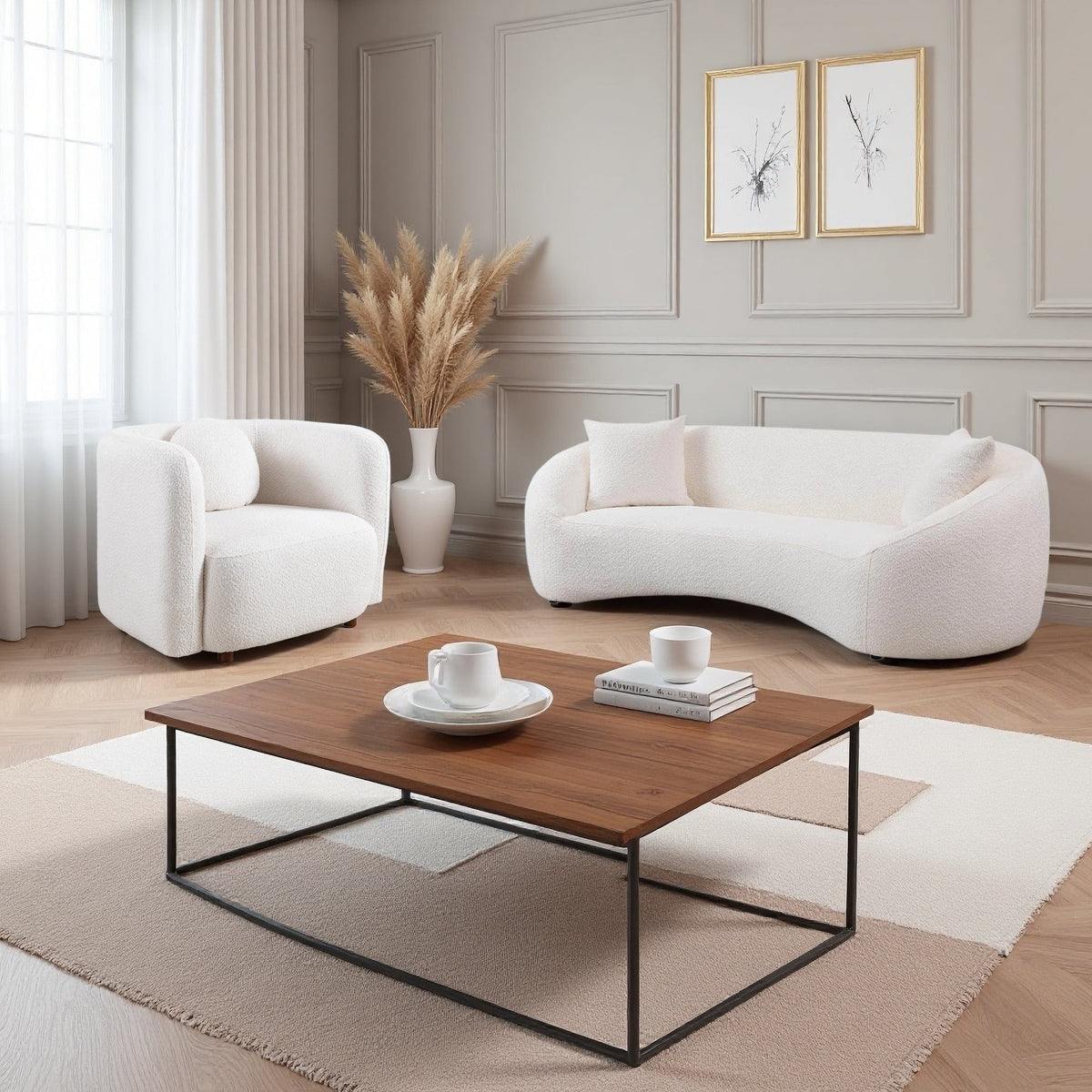Lysander Curved Sofa