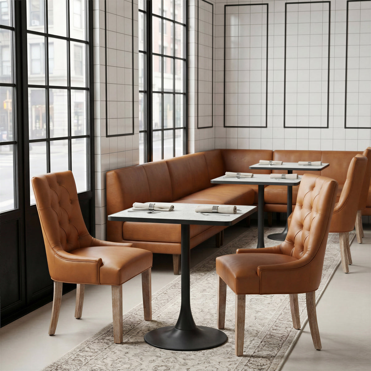 Nuby Brown Dining Chair
