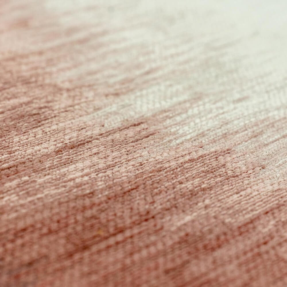 Red And White Abstract Washable Area Rug With UV Protection Area Rug | 9' x 13' close-up texture detail.