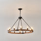Vero Wagon Wheel Chandelier