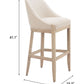 Calmo Beige Barstool