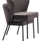 Aimee Dining Chair (Set of 2) in Gray