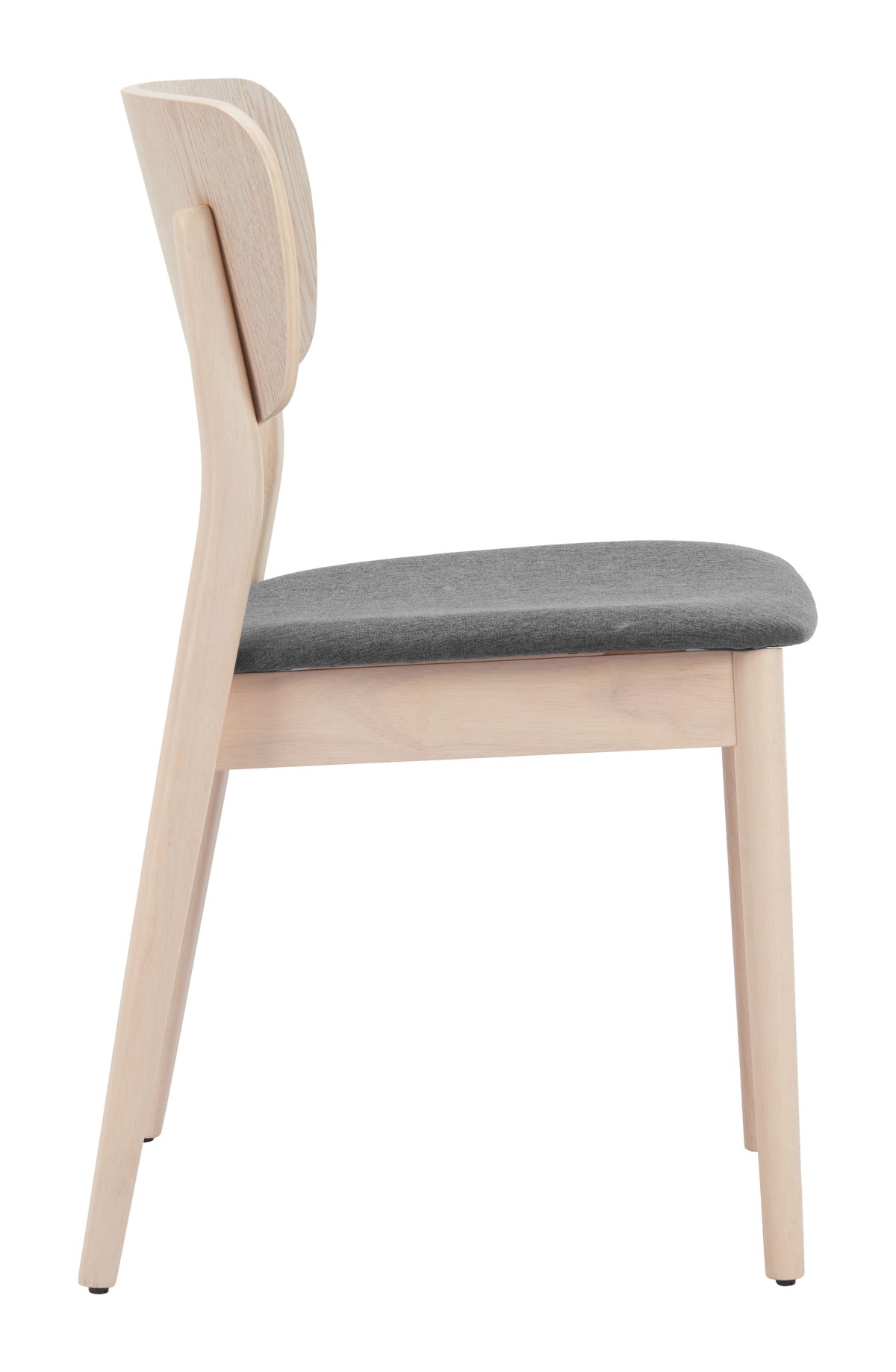Kellua Dining Chair (Set of 2) in Gray & Natural
