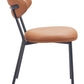 Rorun Brown Dining Chair (Set of 4)