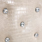 Kinsey Beige, Electroplated Legs, Set of 2