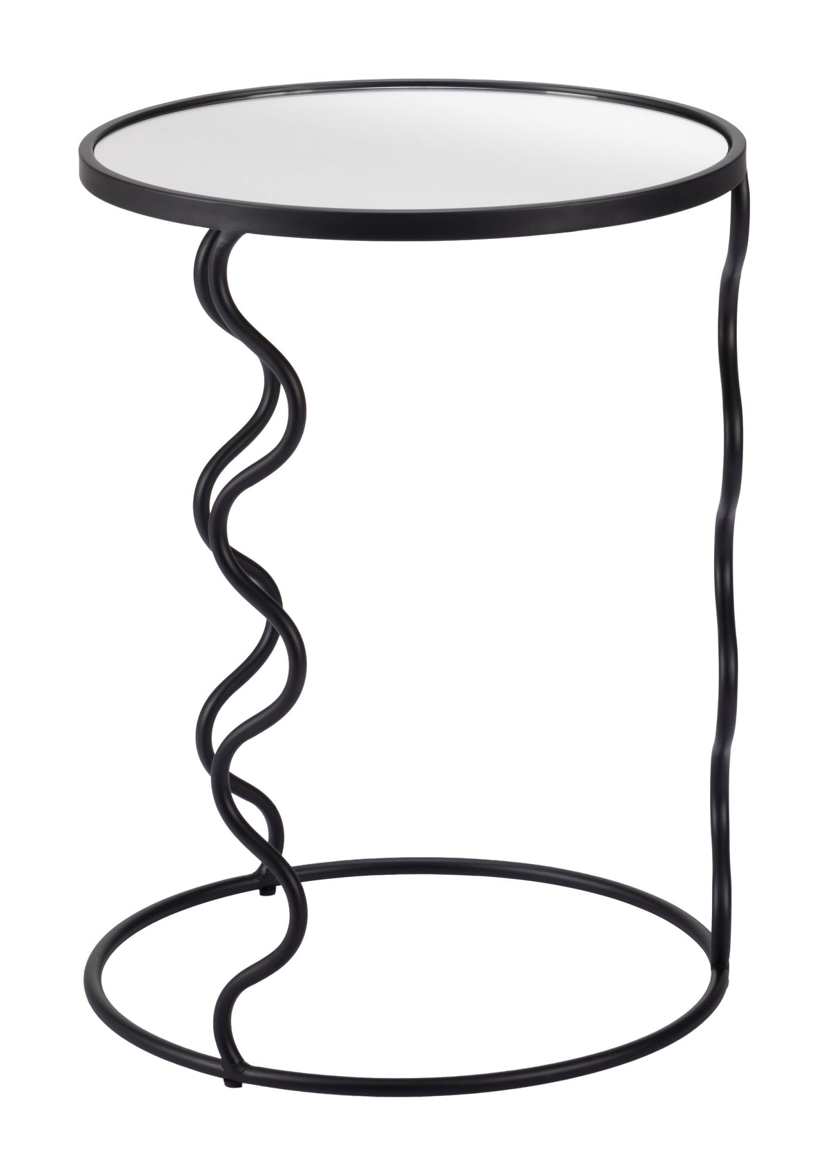 Bastia Black Side Table
