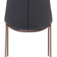 Magnus Dining Chair (Set of 2) in Black & Walnut