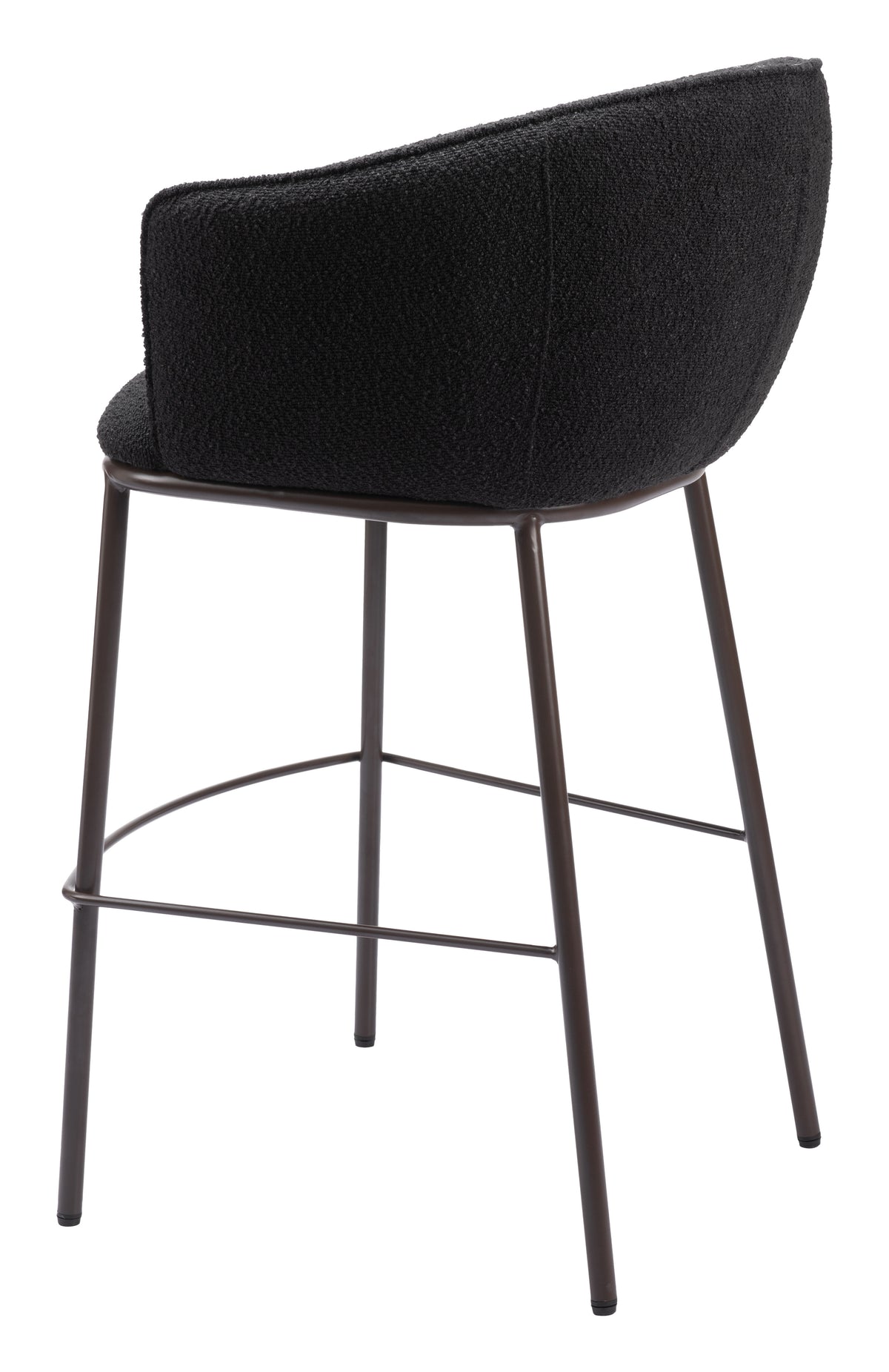 Essen Barstool in Black & Bronze