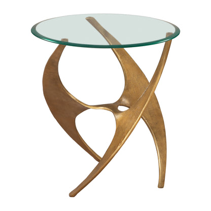 Sabel Gold Side Table