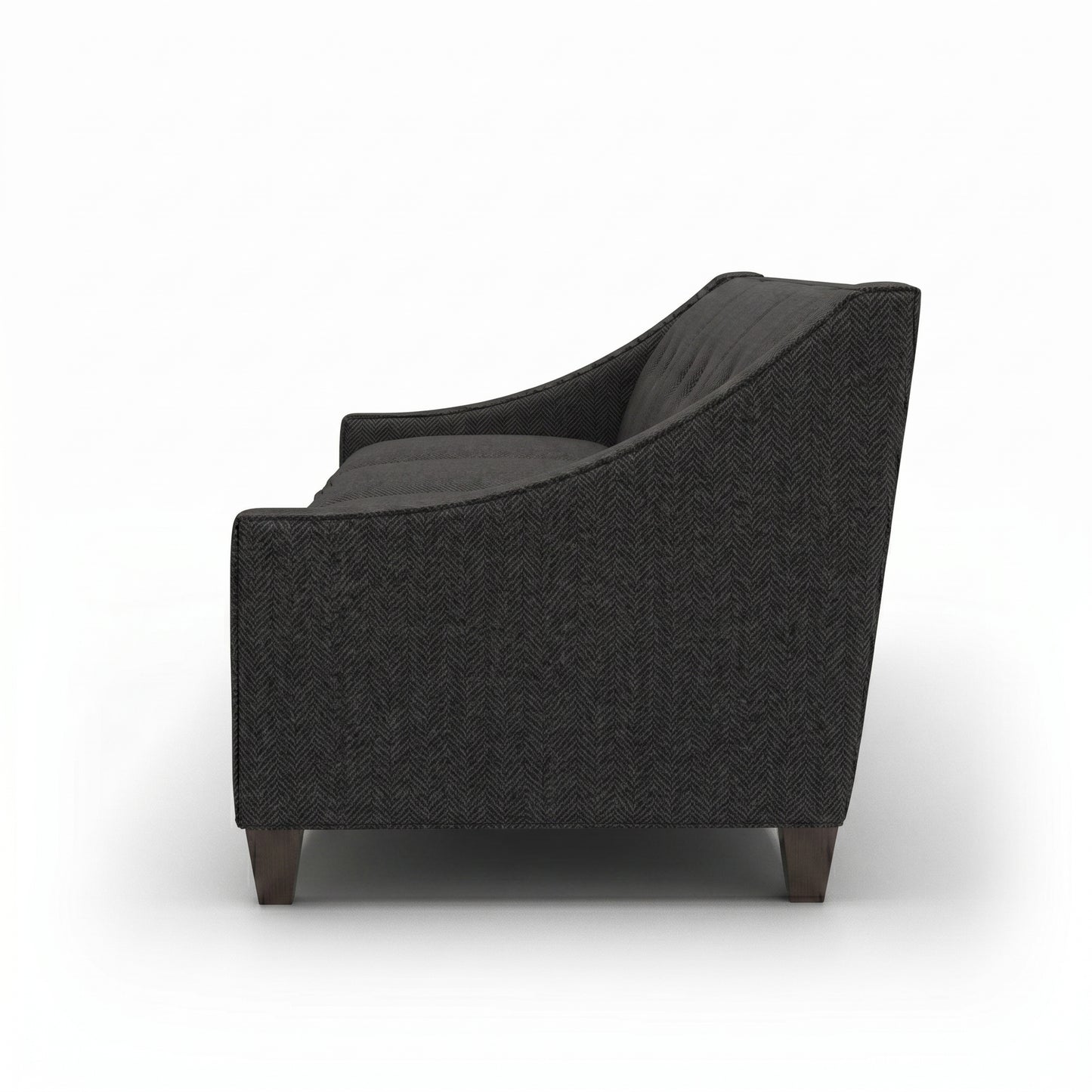 Berlin Classic Sofa – 87" American-Made 3-Seat Sofa - Catalina Charcoal - Fabric (7)