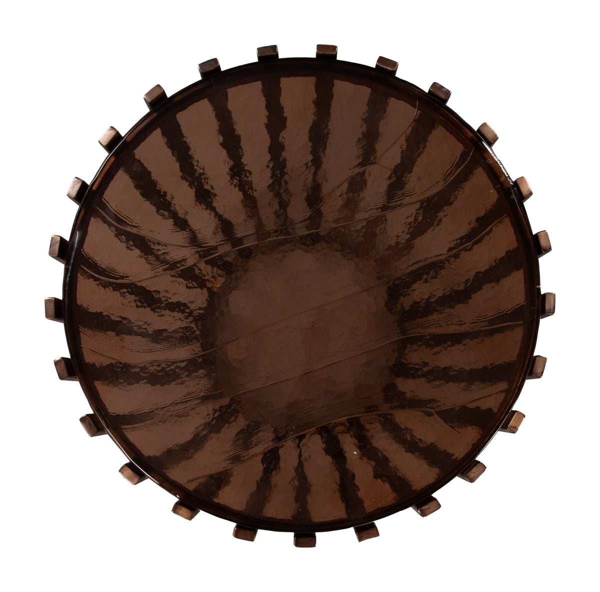 Kafig Bronze Side Table