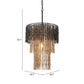 Bizu Black & Beige Ceiling Lamp