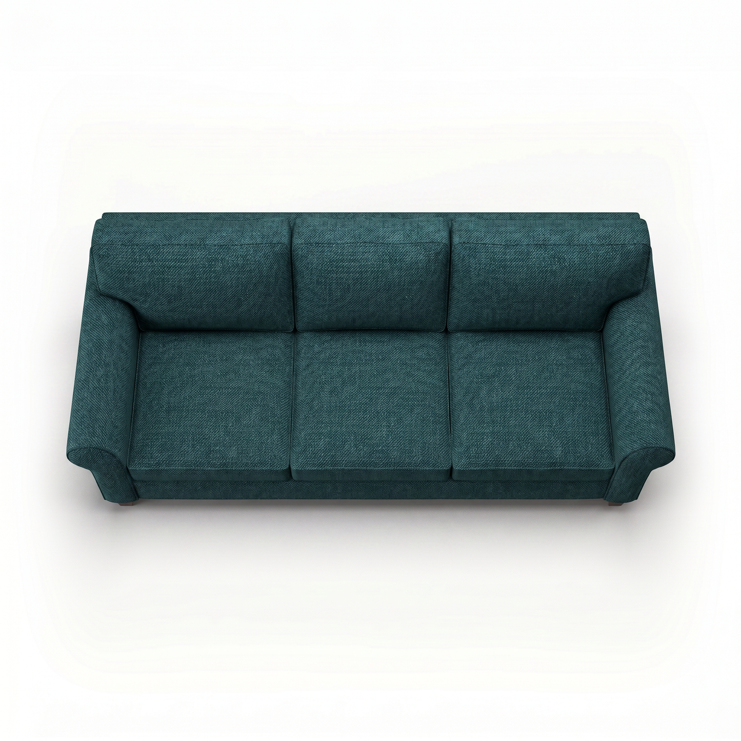 Augusta Sofa – Made in USA, Custom Fabric Options, 83" Classic Design - Hepburn Teal - Fabric (7)