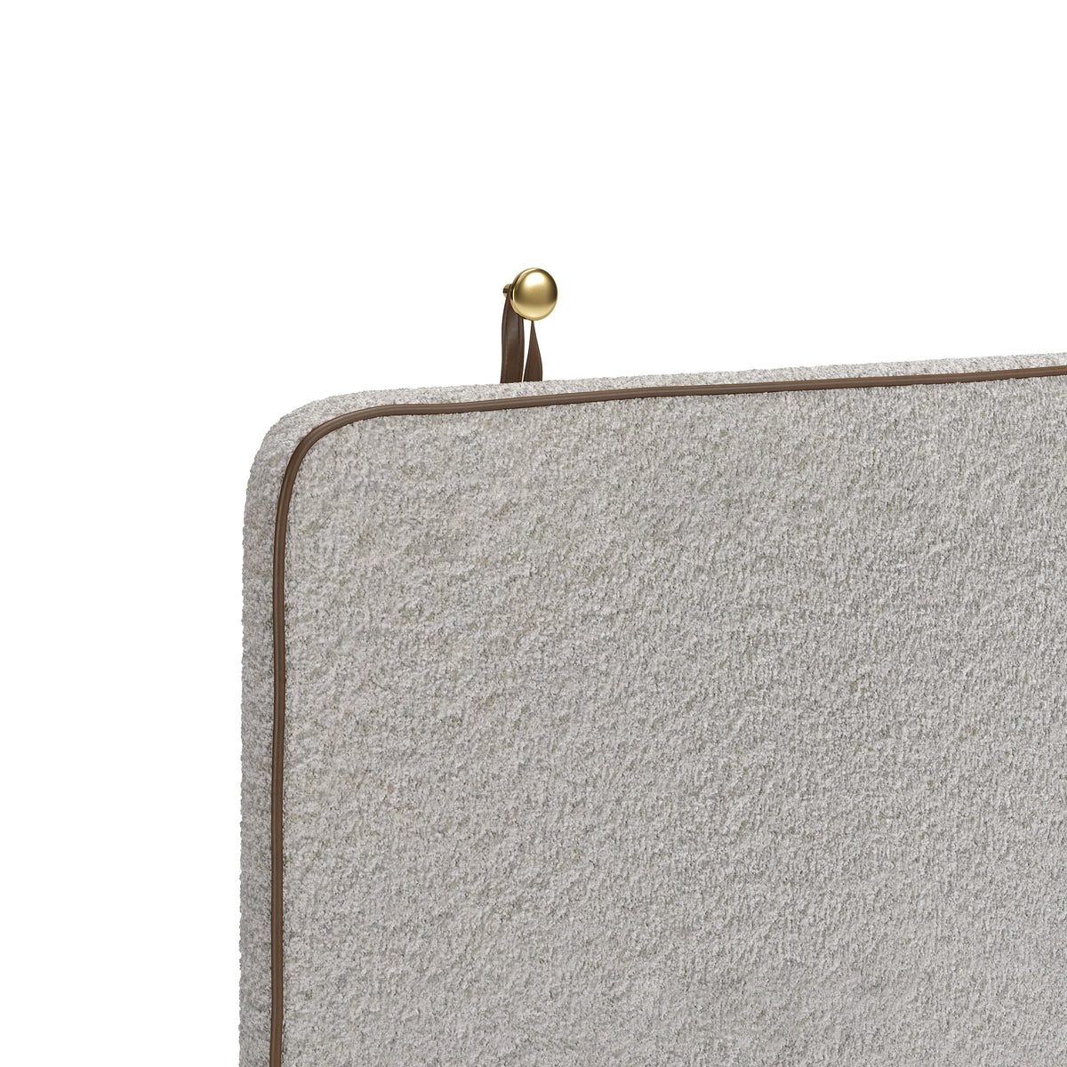 Bela Ivory Floating Queen Headboard