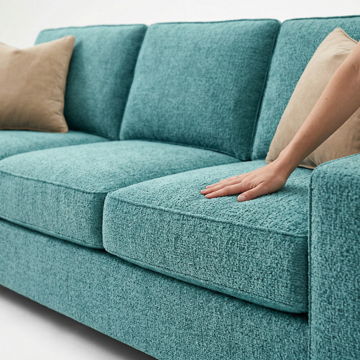 Clifford 2-Arm Sofa – Handcrafted in the USA, Custom Fabric Options - Leslie Peacock - Fabric (6)