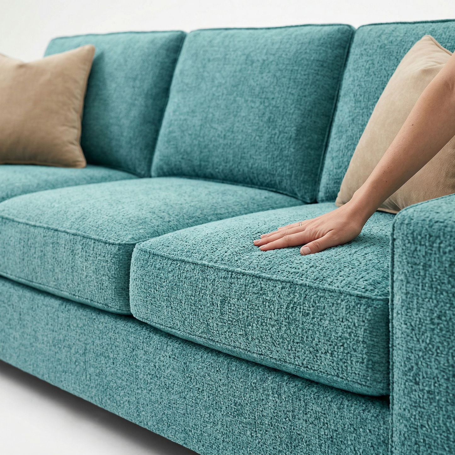 Clifford 2-Arm Sofa – Handcrafted in the USA, Custom Fabric Options - Leslie Peacock - Fabric (6)