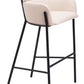 Bremor Barstool in Beige