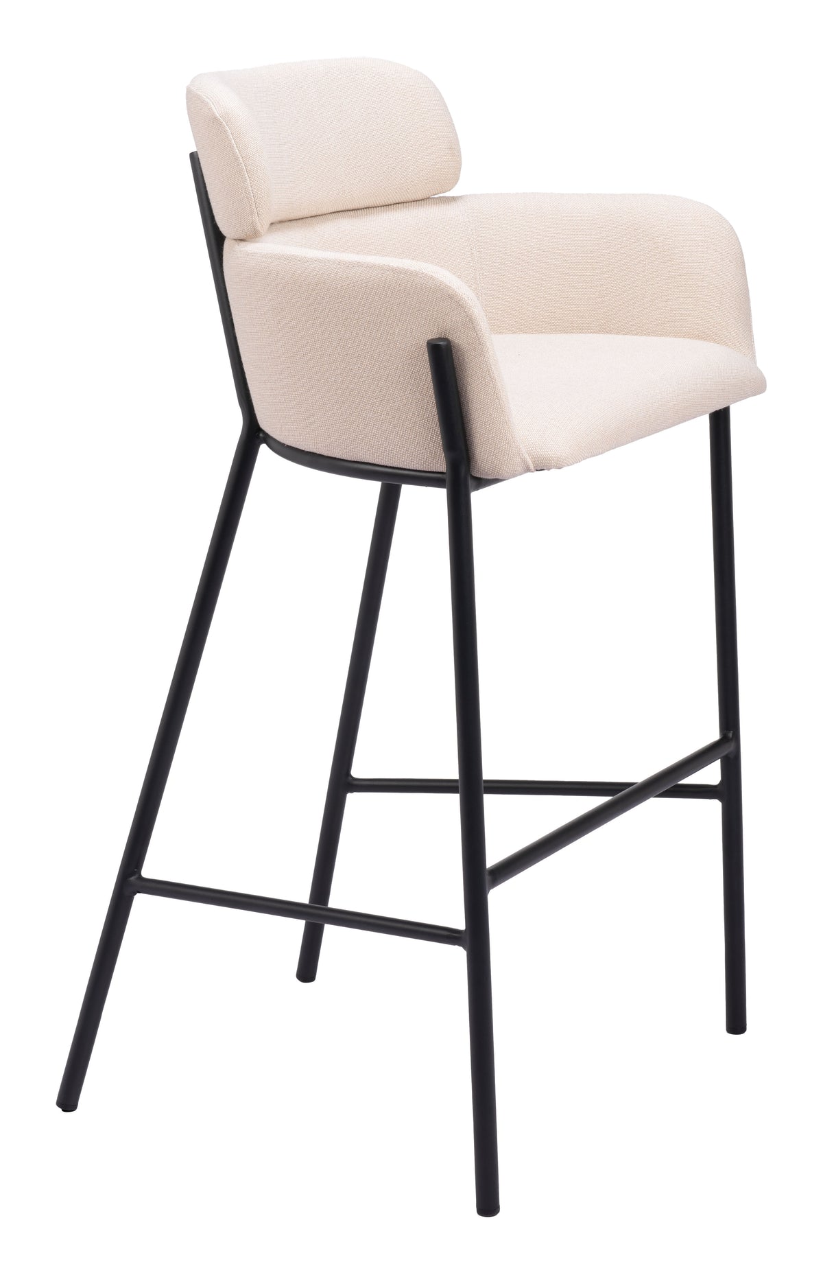 Bremor Barstool in Beige